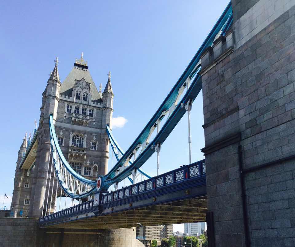 Tower Bridge. So often confused with London Bridge, it took 8 years to build and was completed in 1894